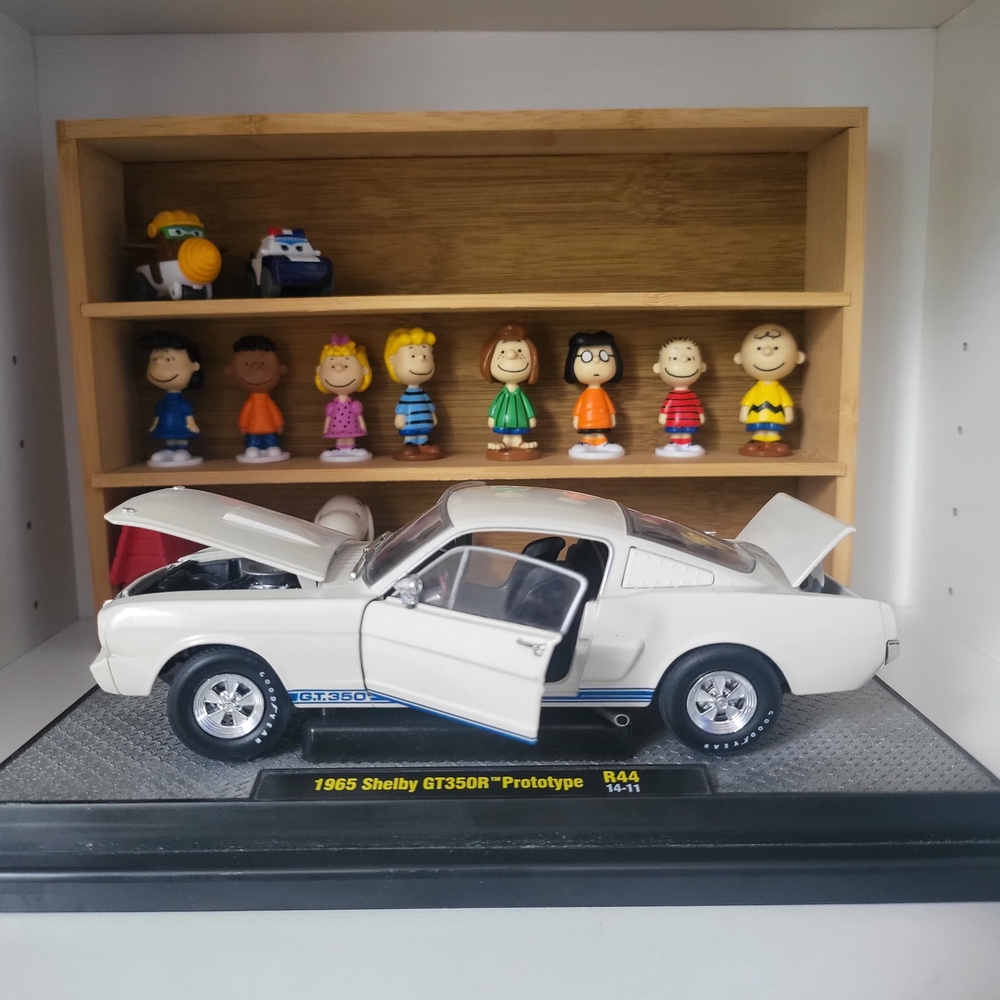 Selby GT350R Prototype White Collectible Car.